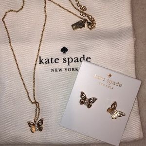 Kate Spade Butterfly Jewelry Set